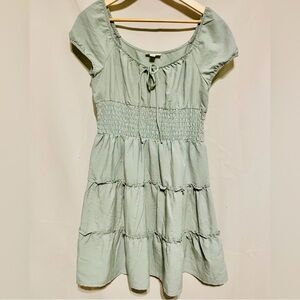Sage Green Mini Dress NWOT